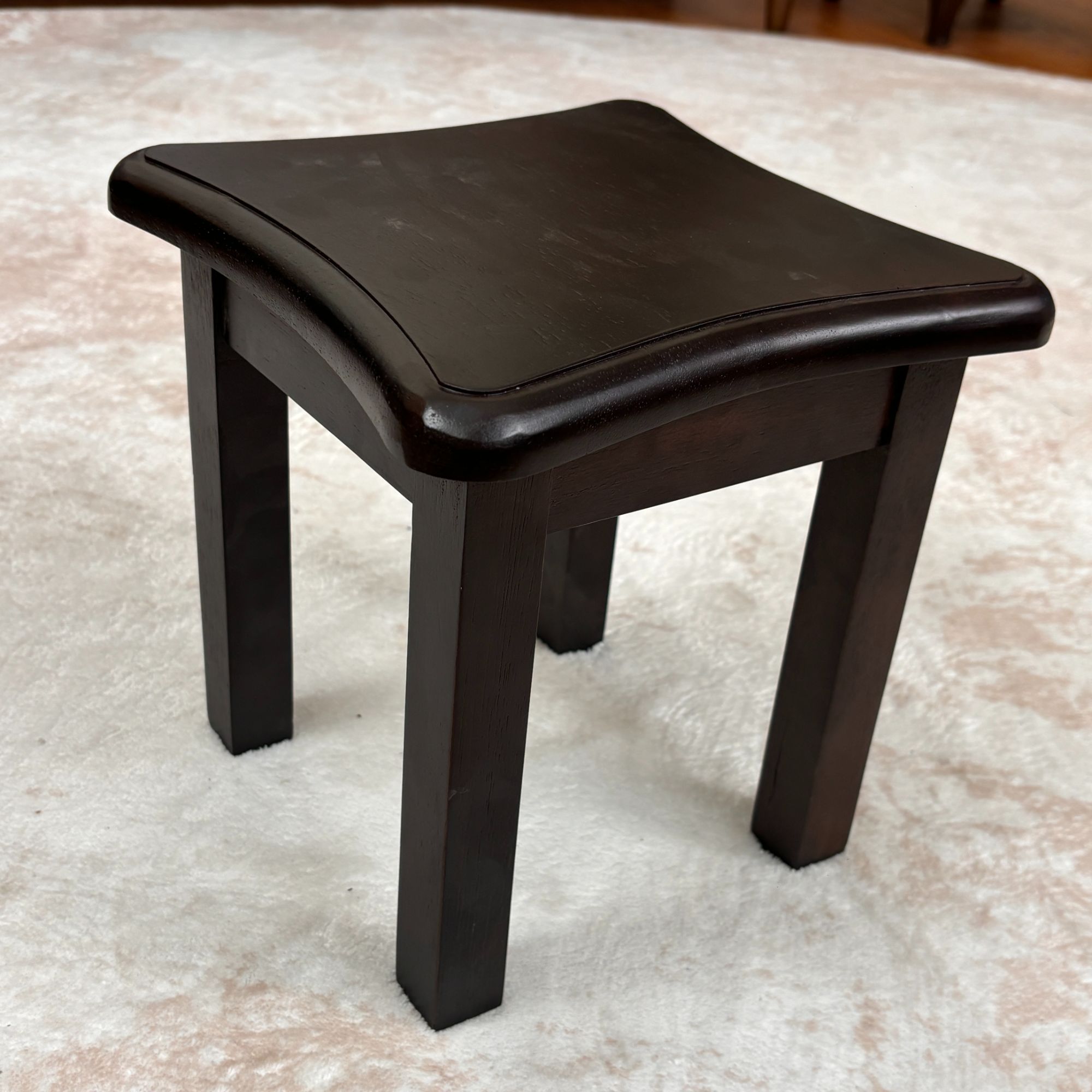 【圆弧小凳】实木小凳子家用客厅创意儿童矮凳换鞋凳