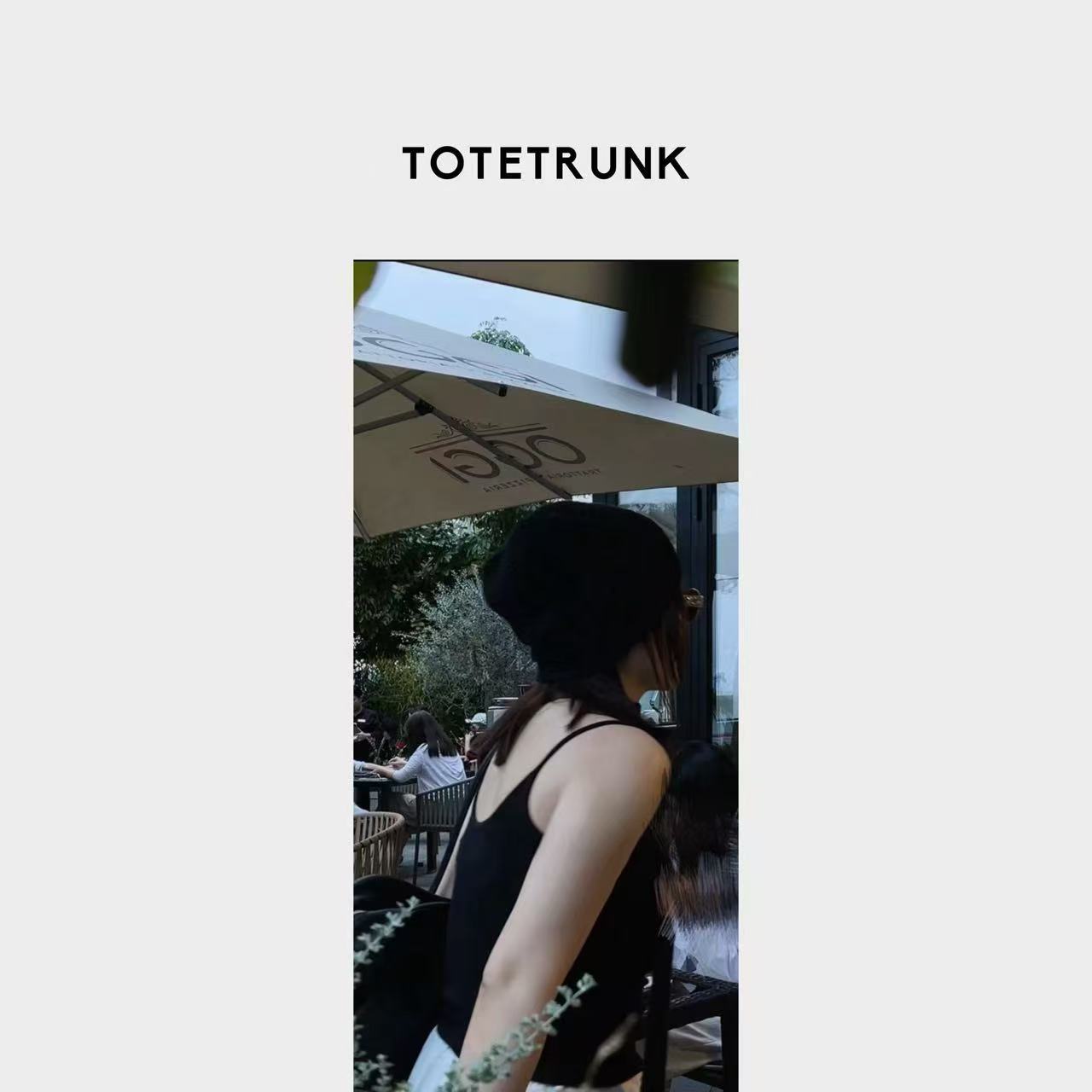 【TOTETRUNK】"一秒入夏"白月光两色吊带