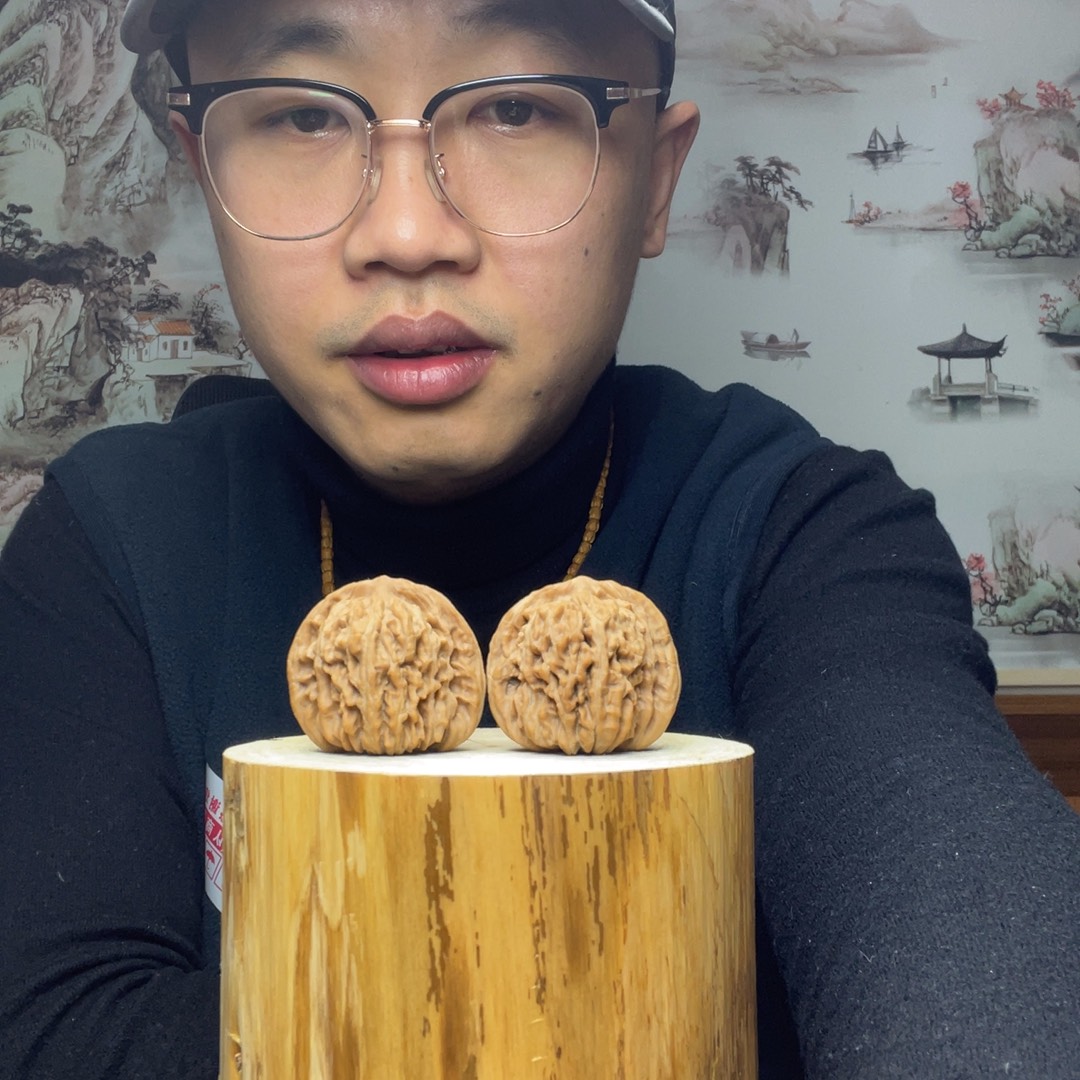 文玩核桃把件四座楼