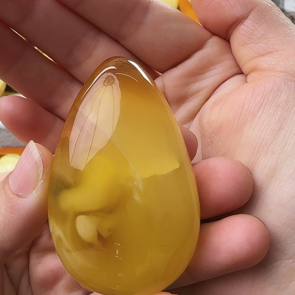 【闪购商品】琥珀颈饰未镶嵌吊坠