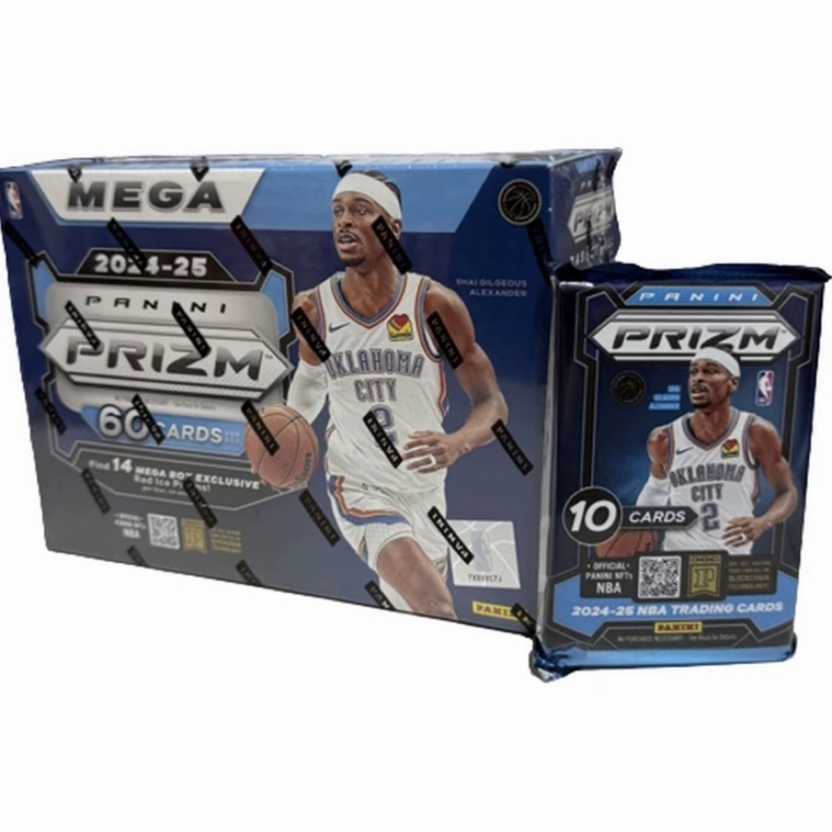 24-25 篮球 Prizm MEGA 红碎冰 帕尼尼 球星卡（默认代拆）盲盒