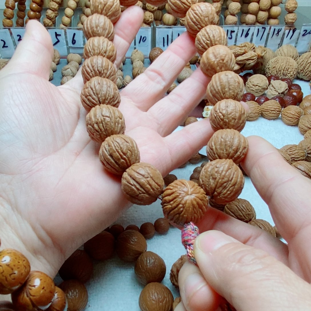 风***里手串猴头核桃一代树王老籽秋核