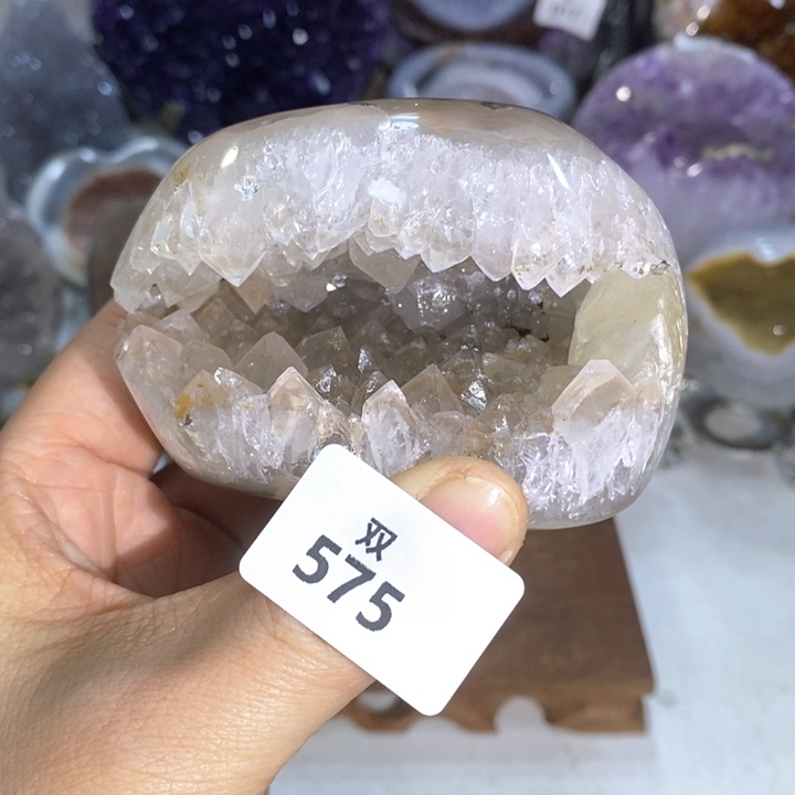 水晶大型摆件（非配饰）未镶嵌方解石