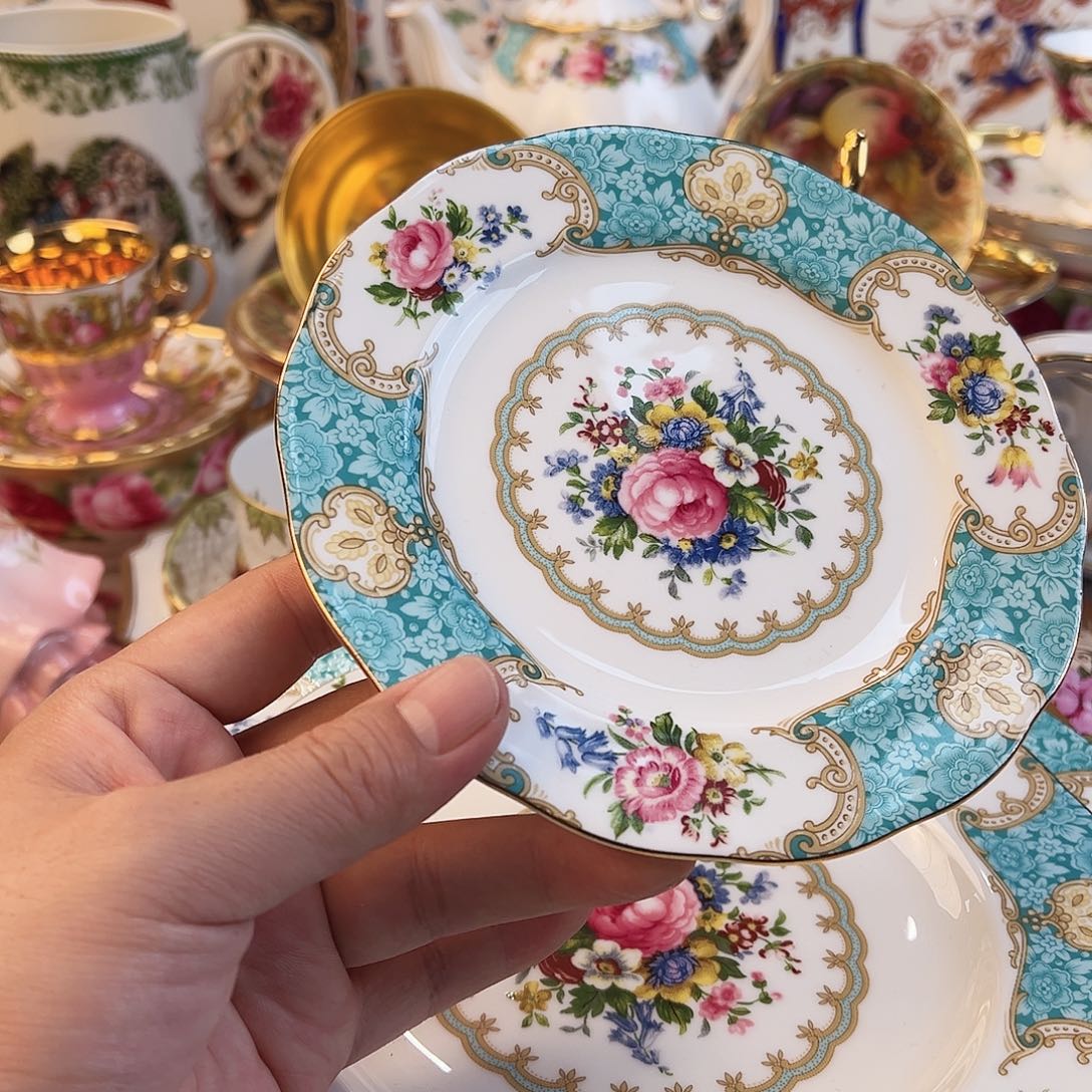 杯欧洲咖啡杯瓷偶摆件系列