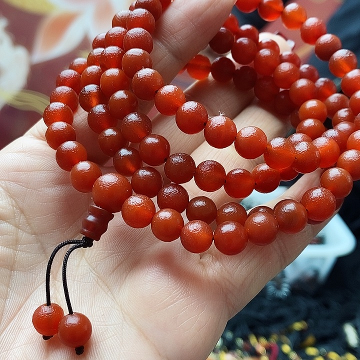 玛瑙/玉髓颈饰合金