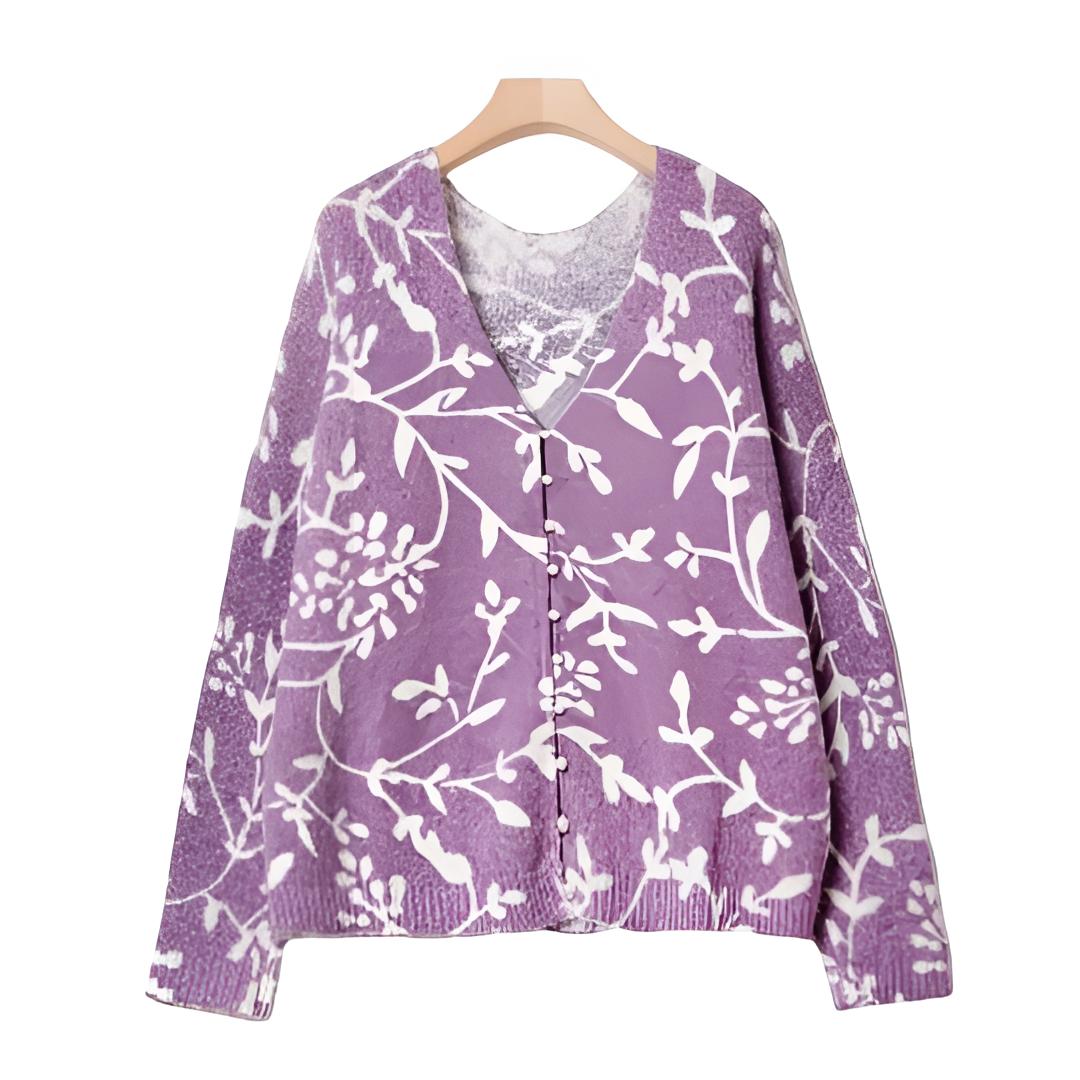 【天晓专属】设计师款新中式款老钱开衫KS230273