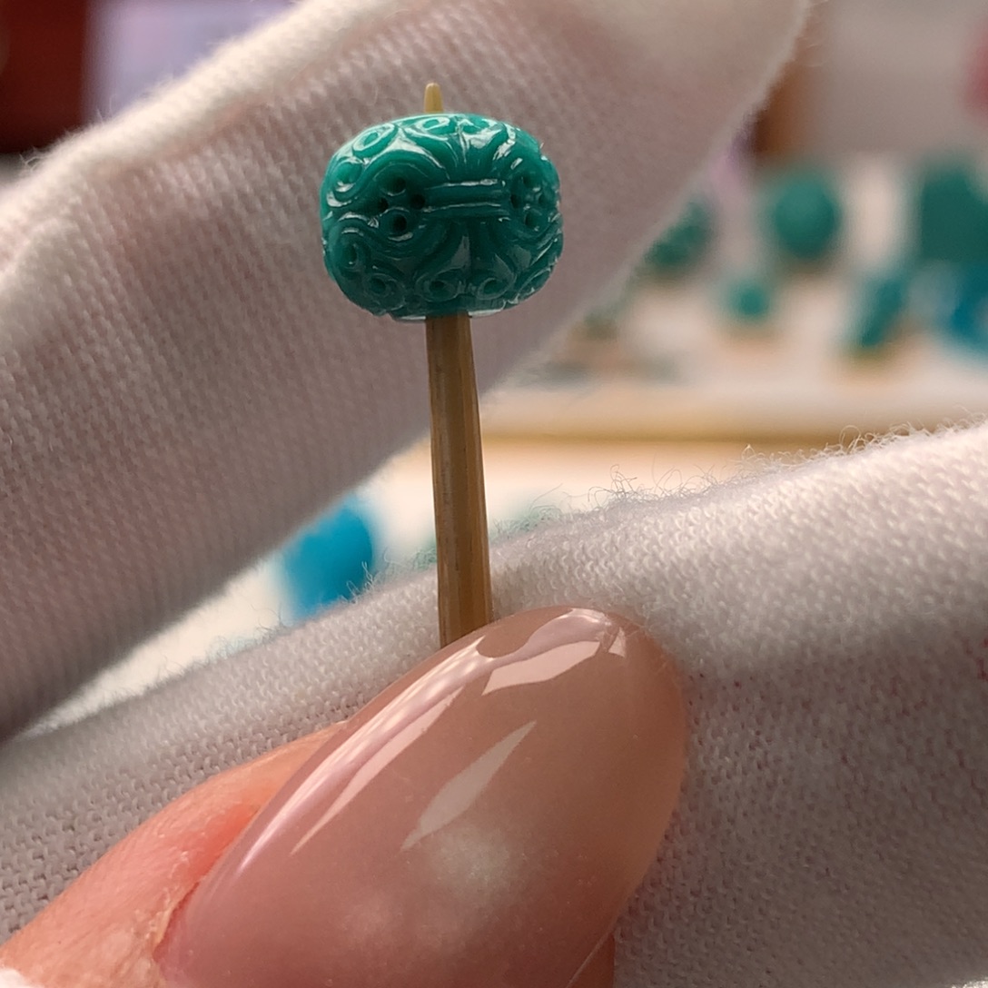 绿松石未镶嵌配饰