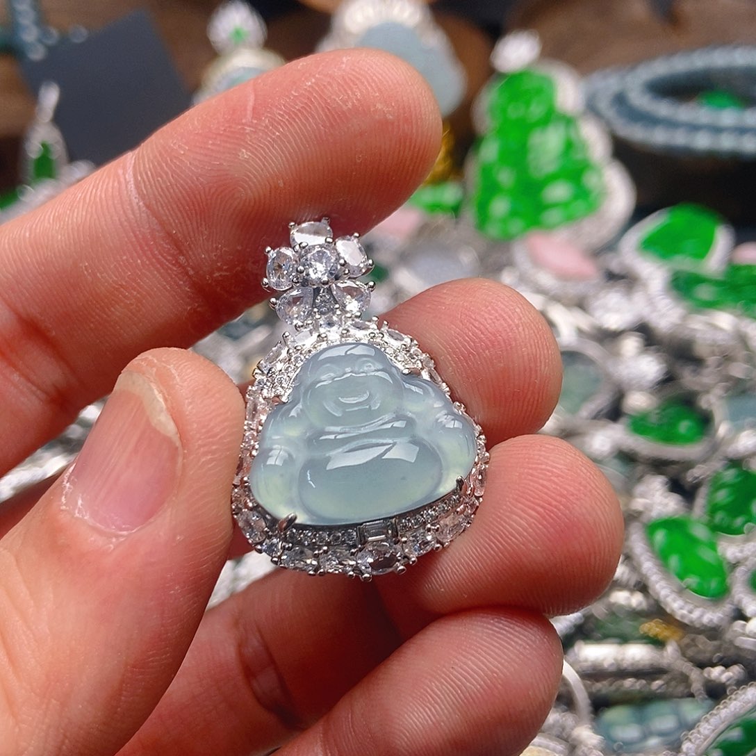 翡翠吊坠(不含链)未镶嵌642吊坠