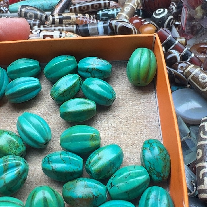 大***兵玛瑙/玉髓未镶嵌颈饰