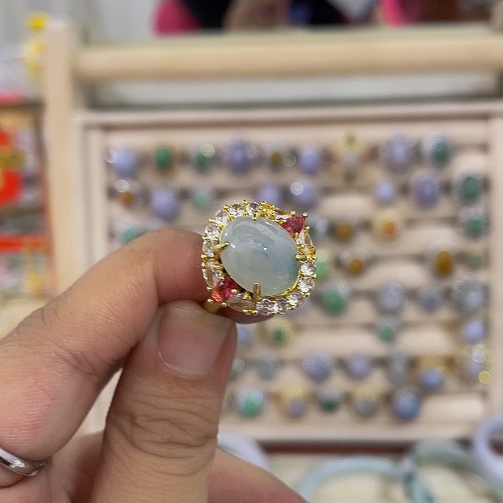 颈饰未镶嵌翡翠天然翡翠
