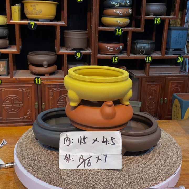 紫砂花盆紫砂艺术