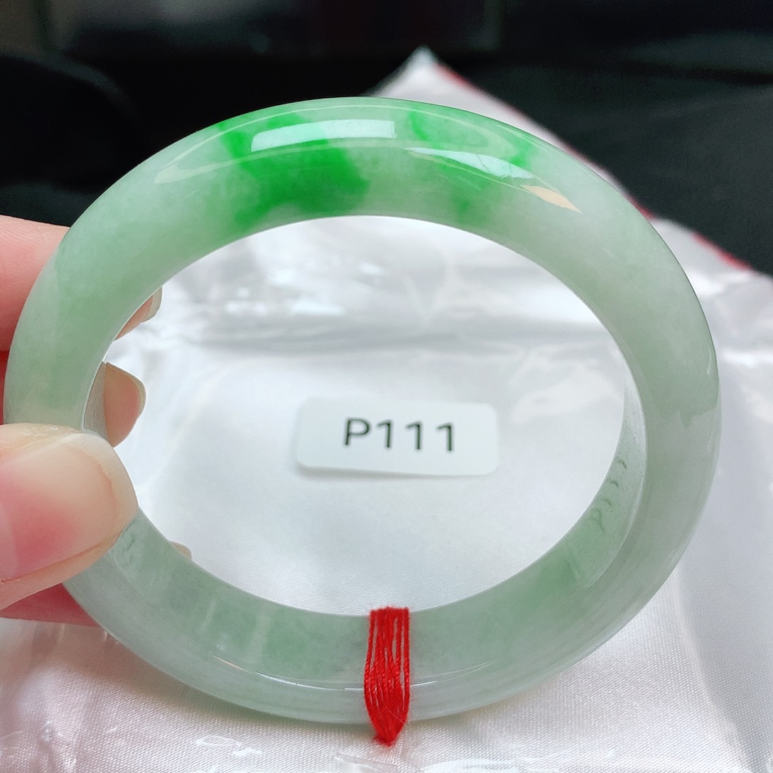 翡翠手镯未镶嵌缅甸天然A货翡翠手镯