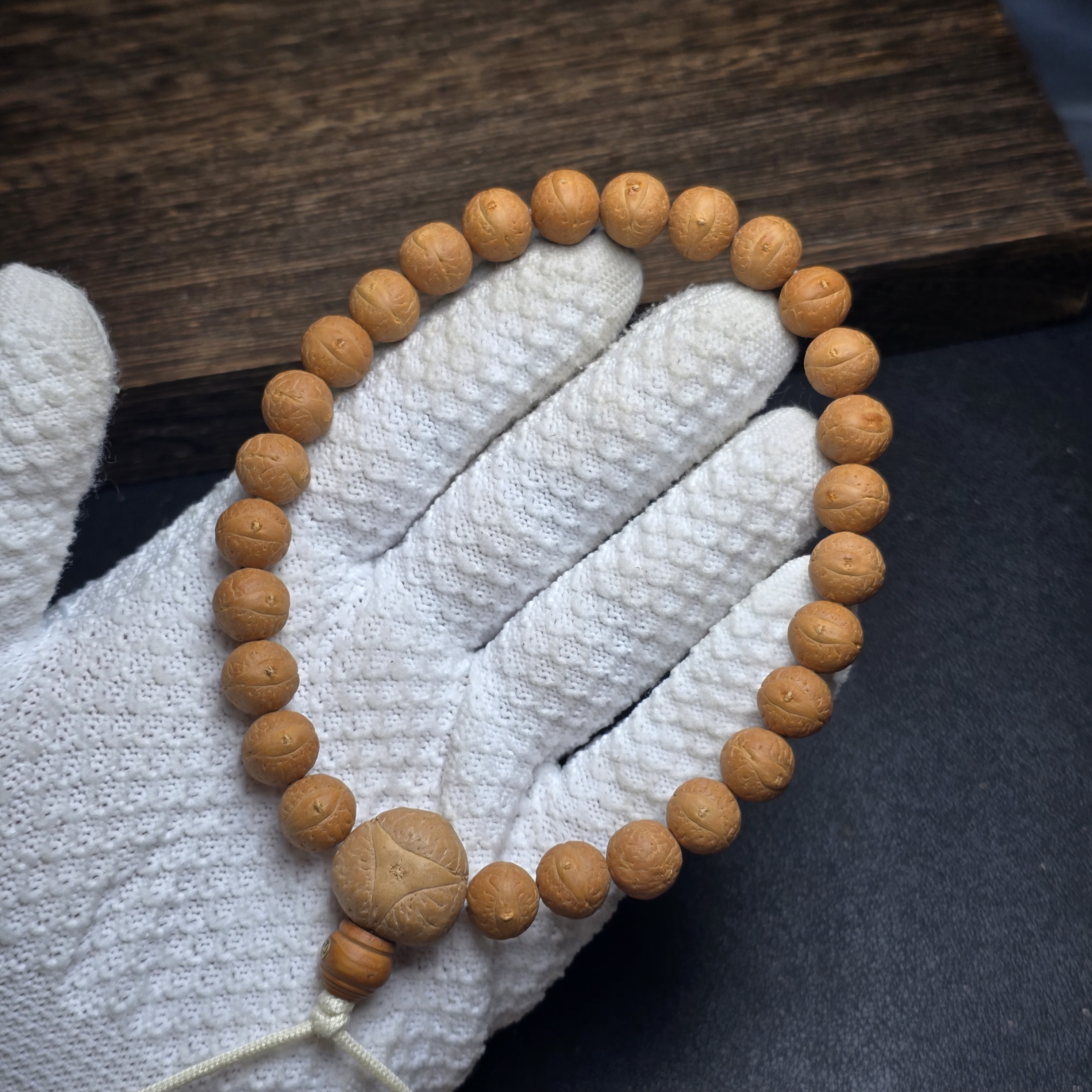 尼泊尔凤眼菩提-手持系列尺寸11.5-高油籽-货号sc20