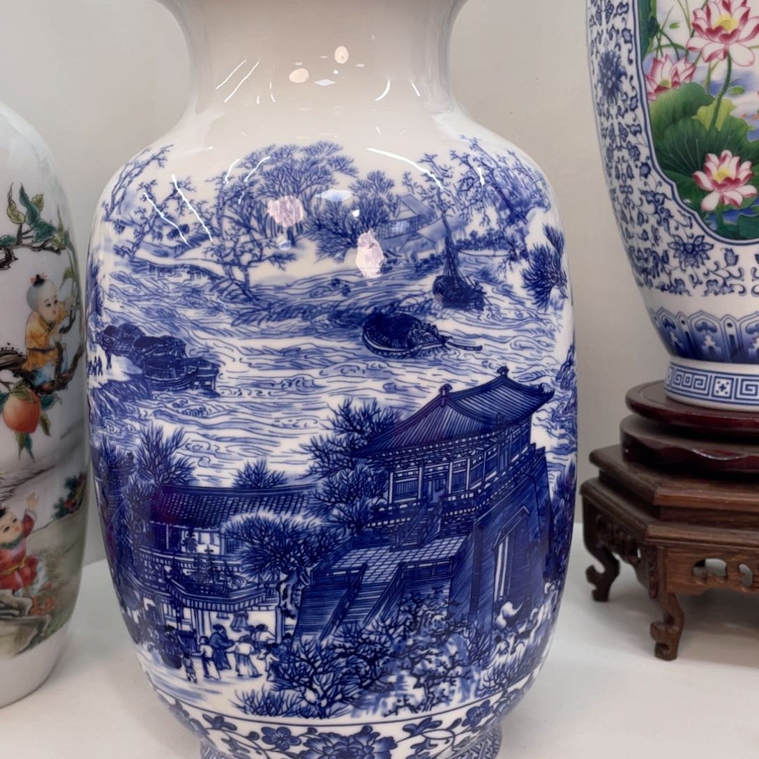 摆件景德镇陶瓷现代工艺品摆件