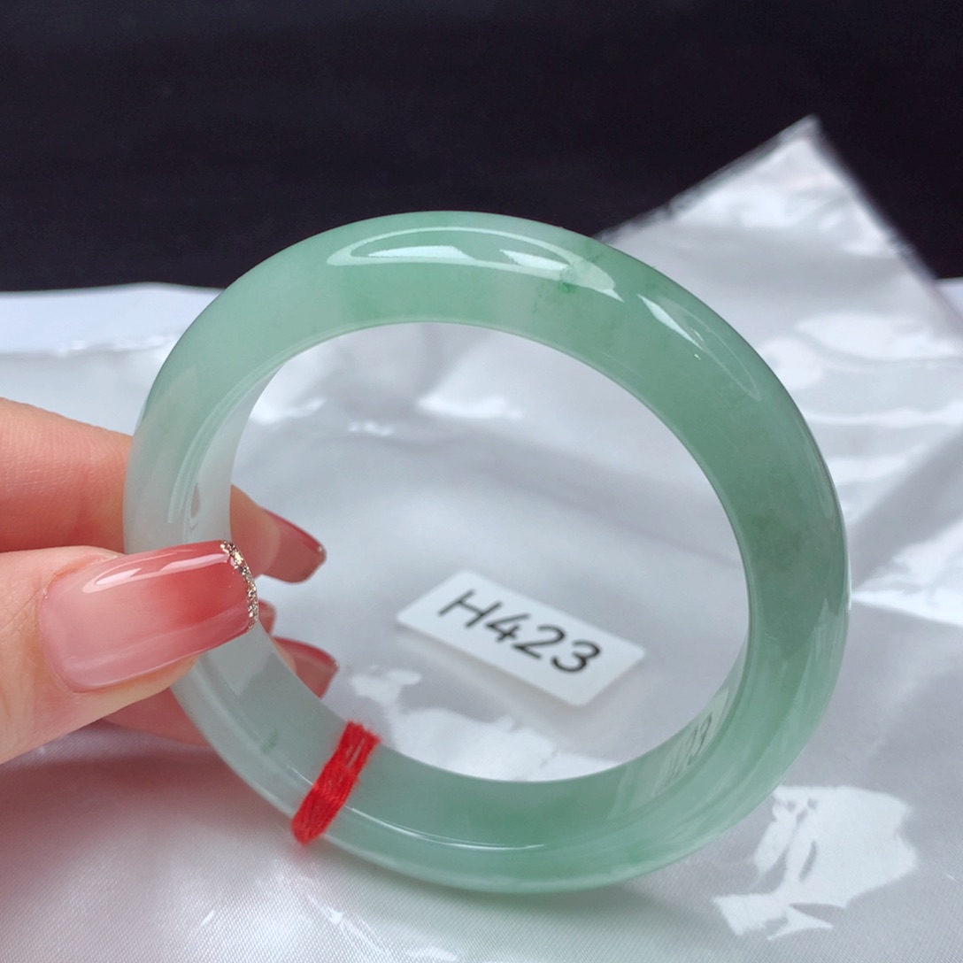 翡翠手镯未镶嵌手镯55