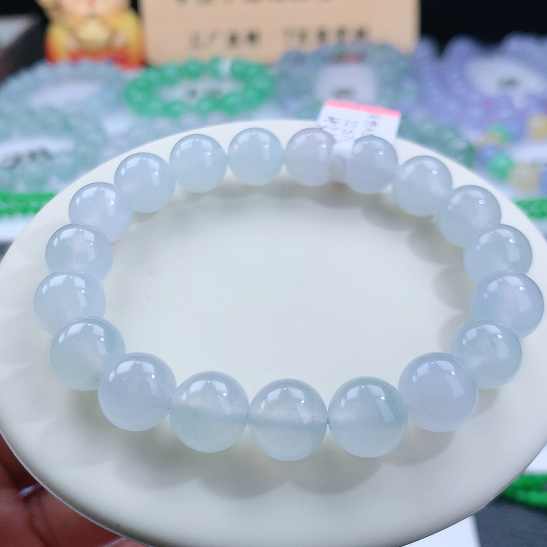 翡翠手链未镶嵌卡10