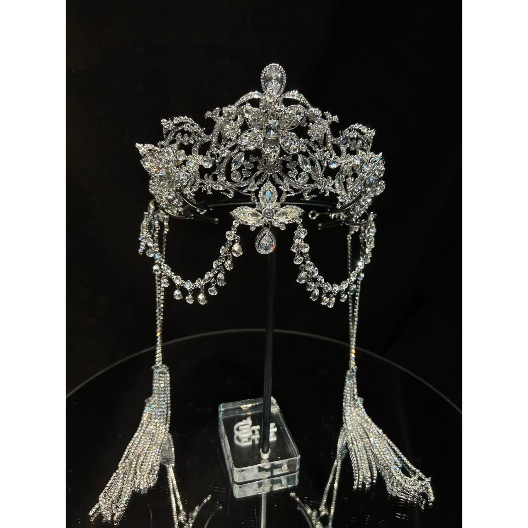 18100新款锆石钻新娘皇冠头饰婚礼百搭发饰