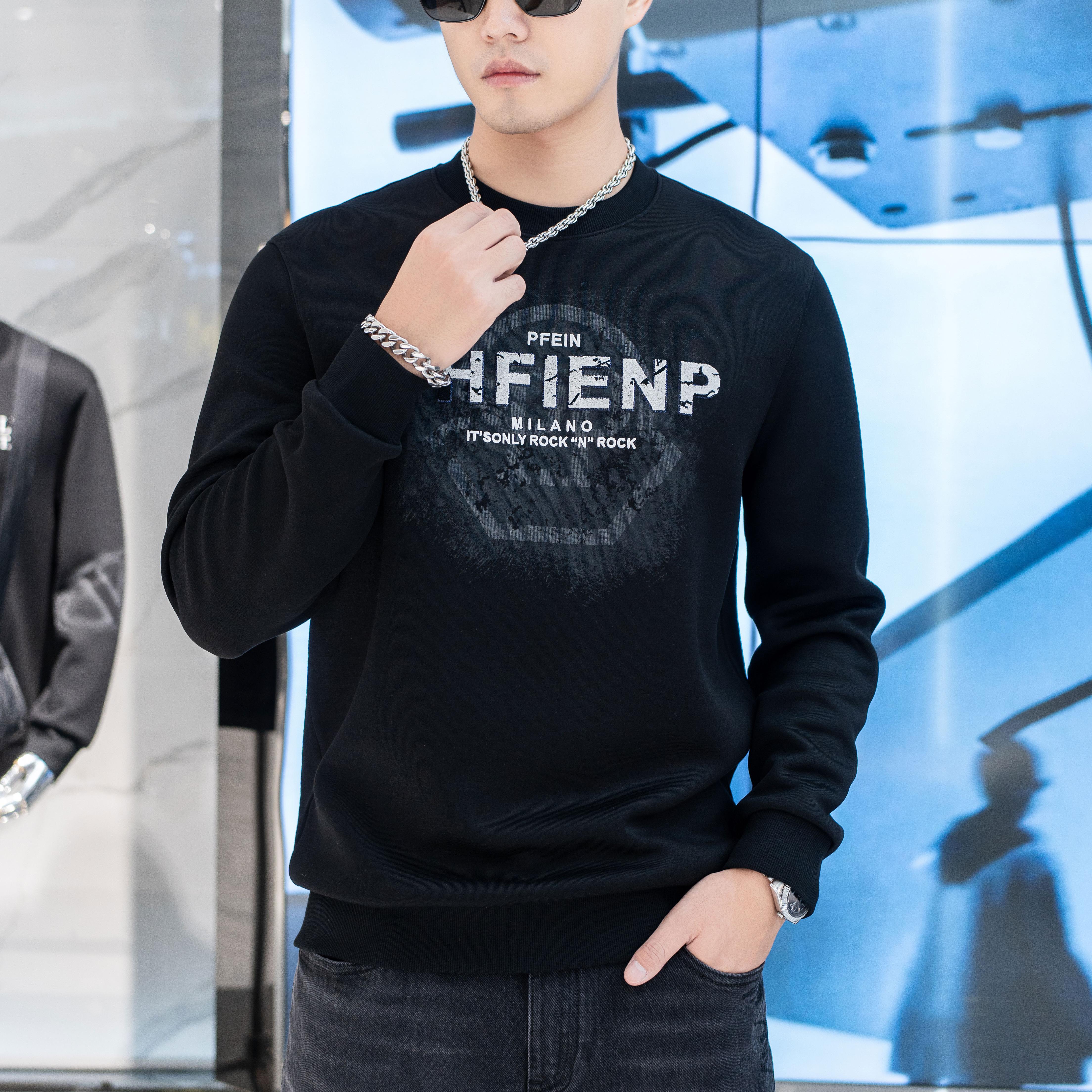 男女同款高奢休闲时尚款重工卫衣 BEW8901