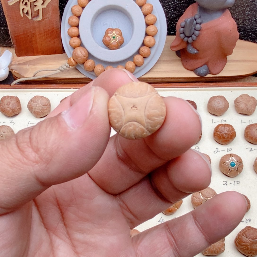 龙眼菩提吊坠花*麒麟