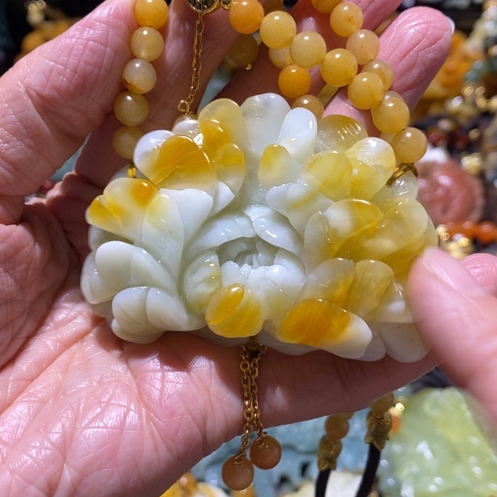 岫玉岫玉吊坠未镶嵌