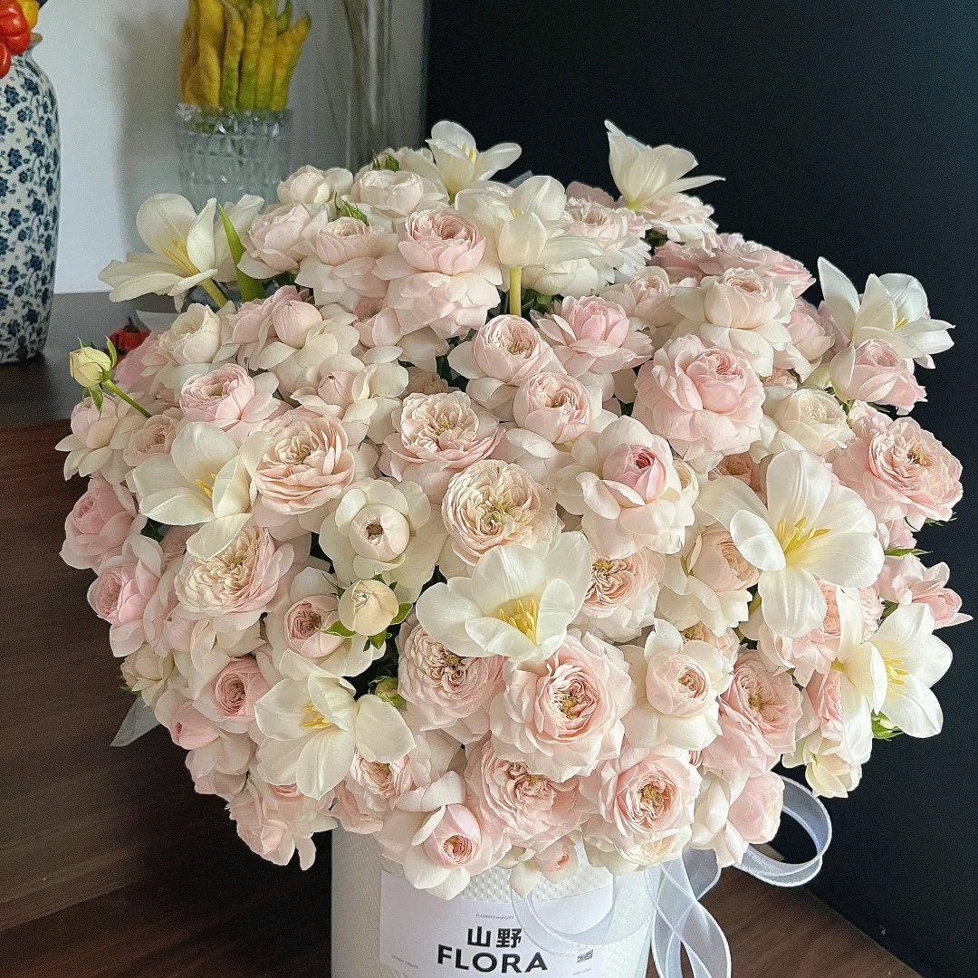 【云台花卉】酷皮多头玫瑰10枝 两单升级京东冷链/EMS空运