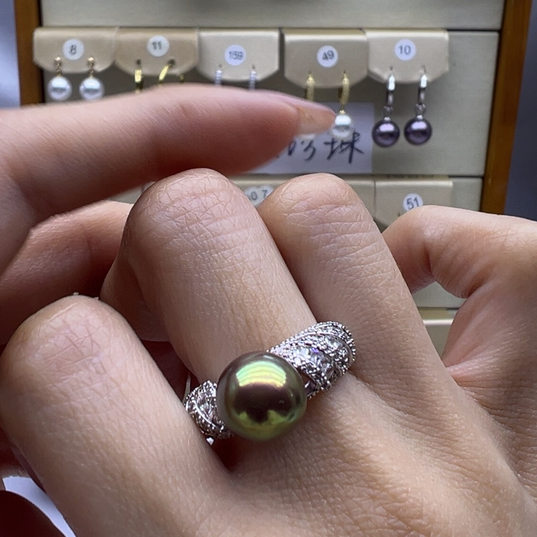 淡水珍珠戒指未镶嵌