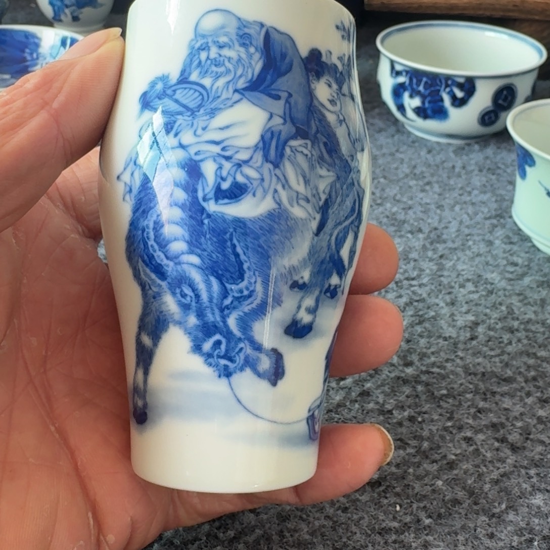 捷***舍现代景德镇陶瓷手绘茶具