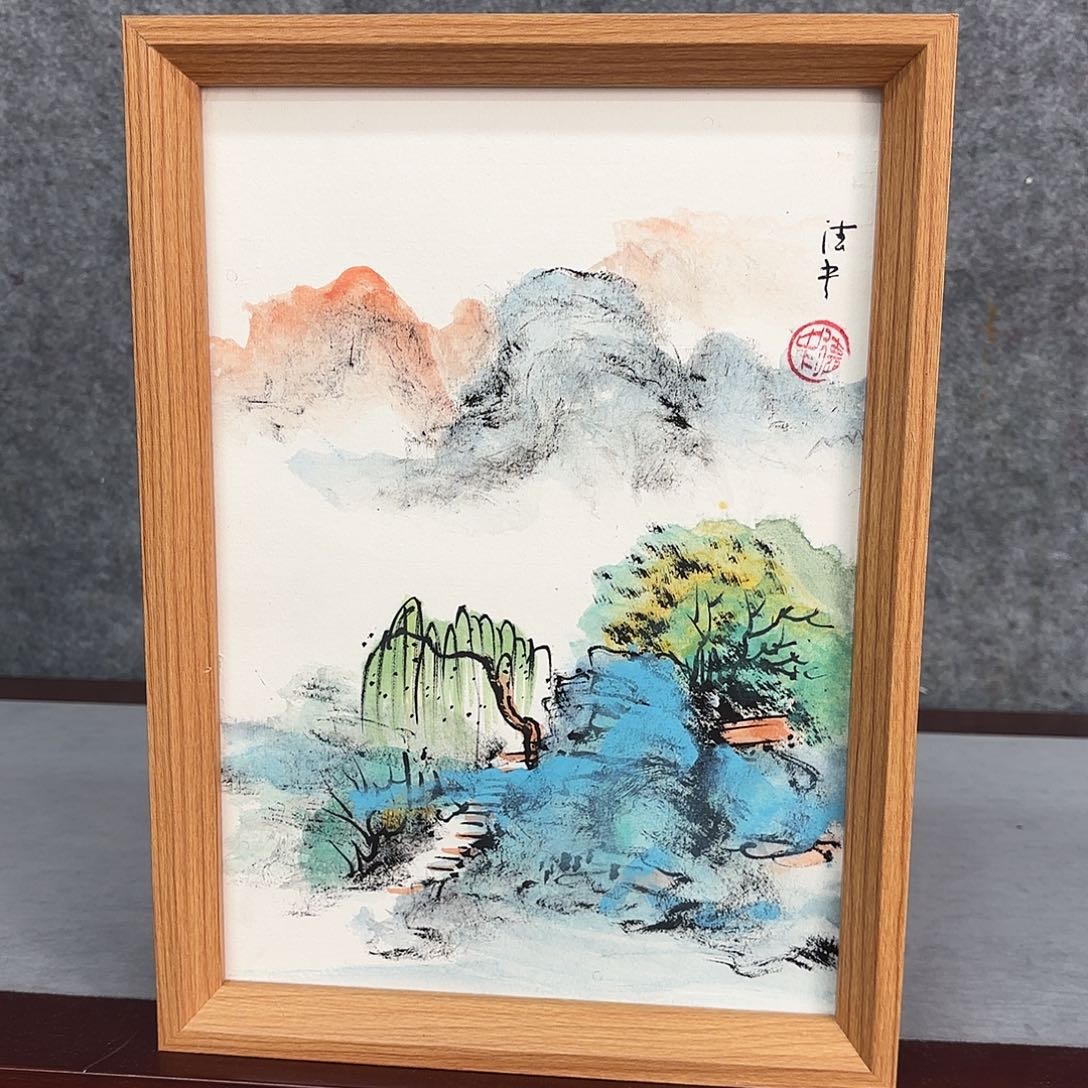 国画亲笔手绘原创