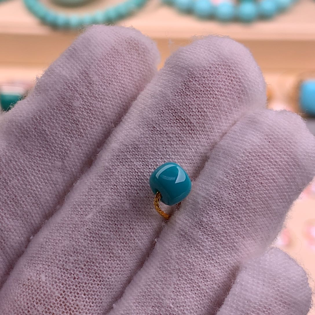 绿松石珠宝奇石未镶嵌6,2×5.1