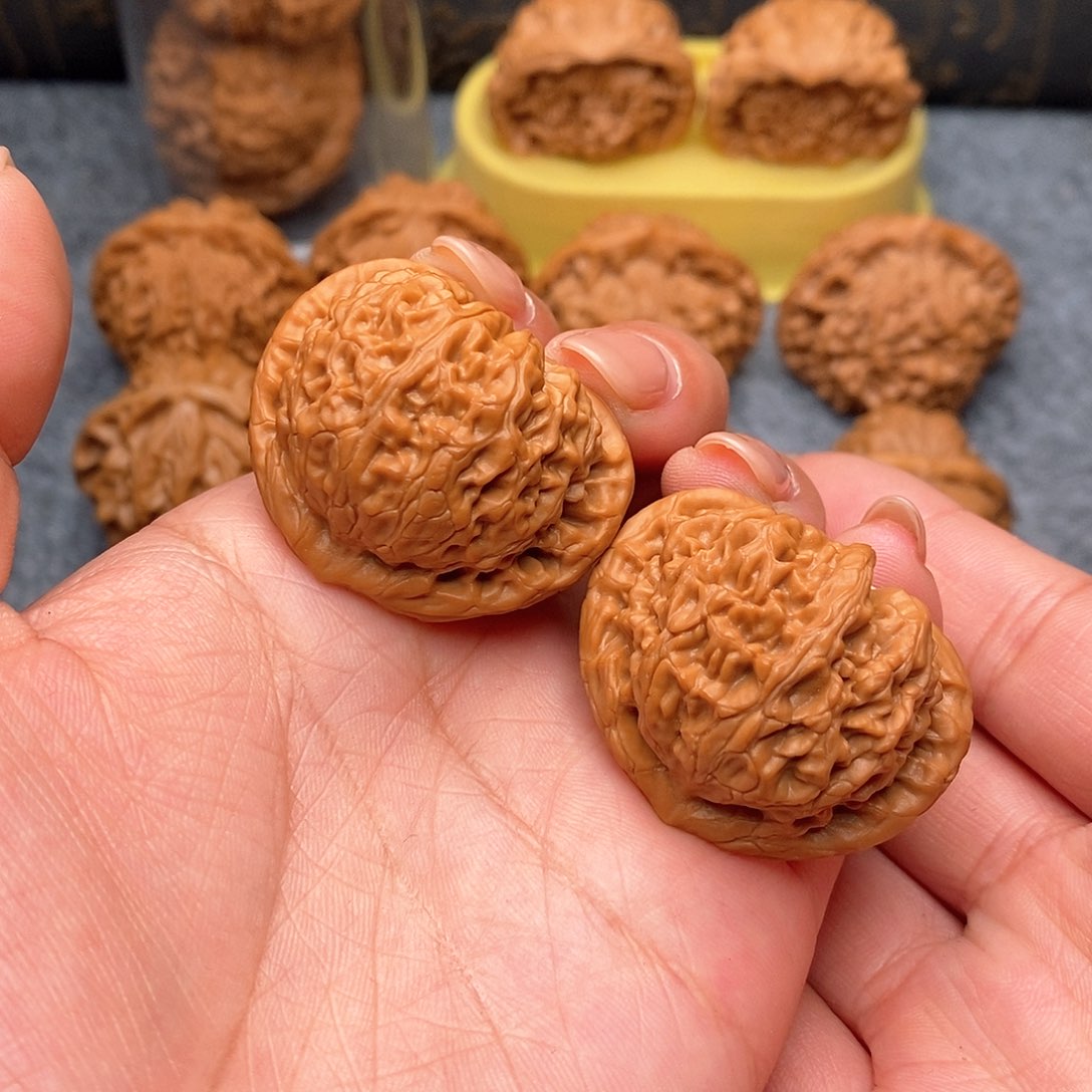 文玩核桃把件宫灯39全