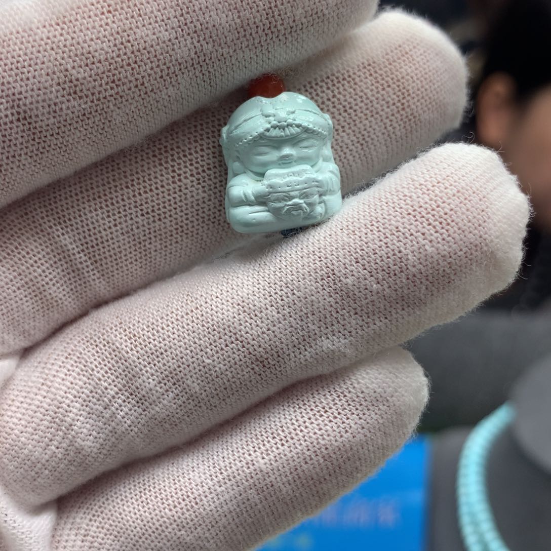 绿松石挂件未镶嵌