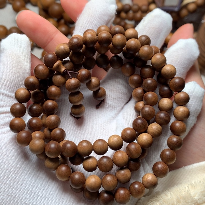 檀香木手串/手链海****》横纹08