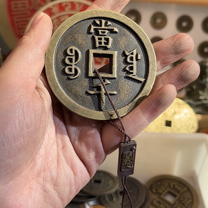 追***风铜现代翻砂工艺作品