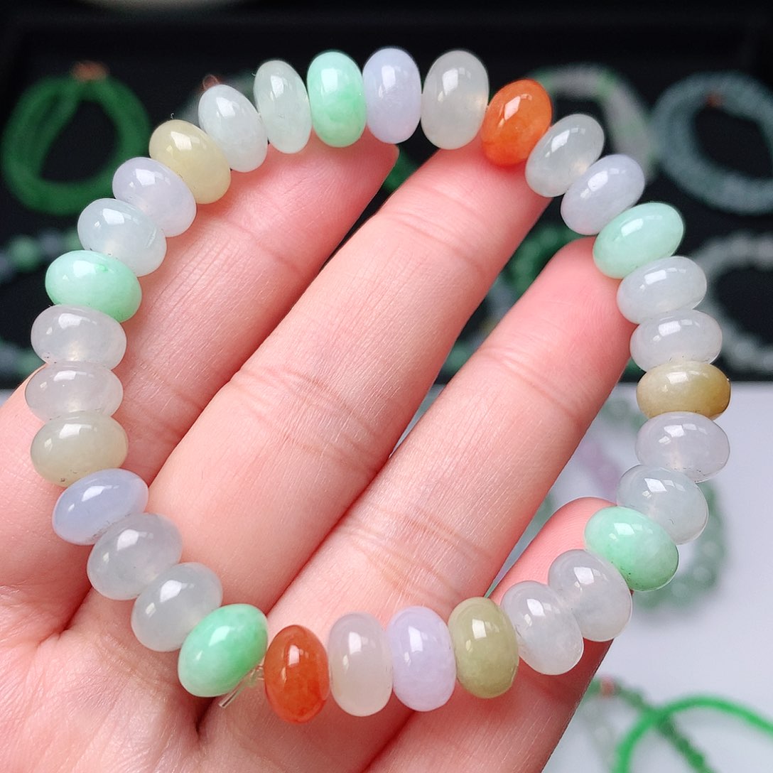 翡翠手链未镶嵌翡翠