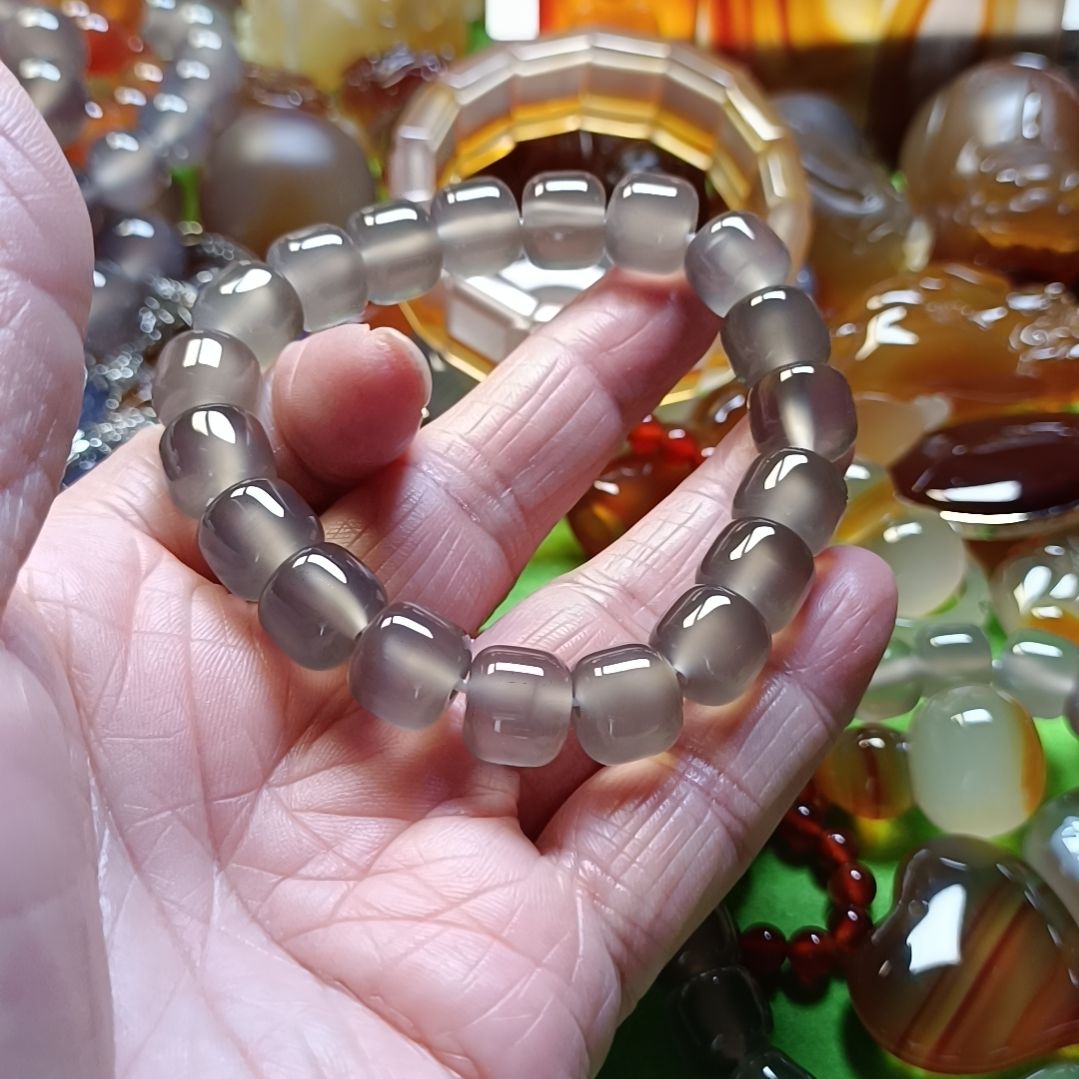 玛瑙/玉髓手链未镶嵌晨****5