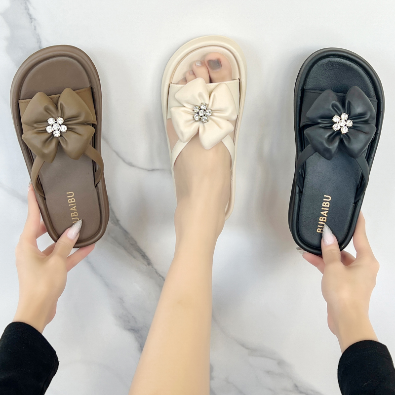 2025新款爆款夏季8805-4四叶花时尚外穿小香风女鞋