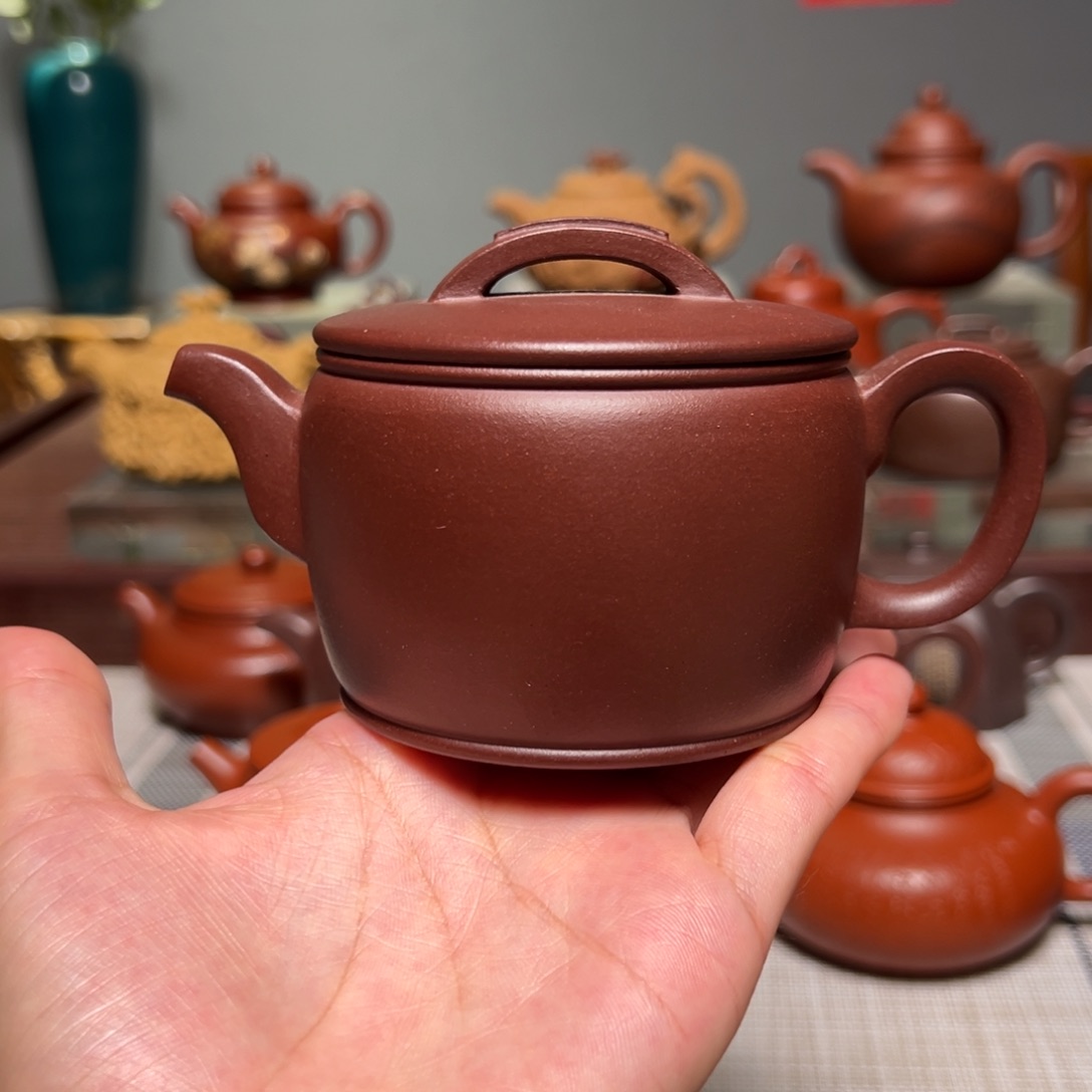 茶壶紫砂大口汉瓦底槽清200cc
