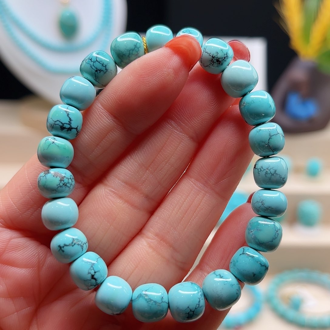 绿松石配饰未镶嵌