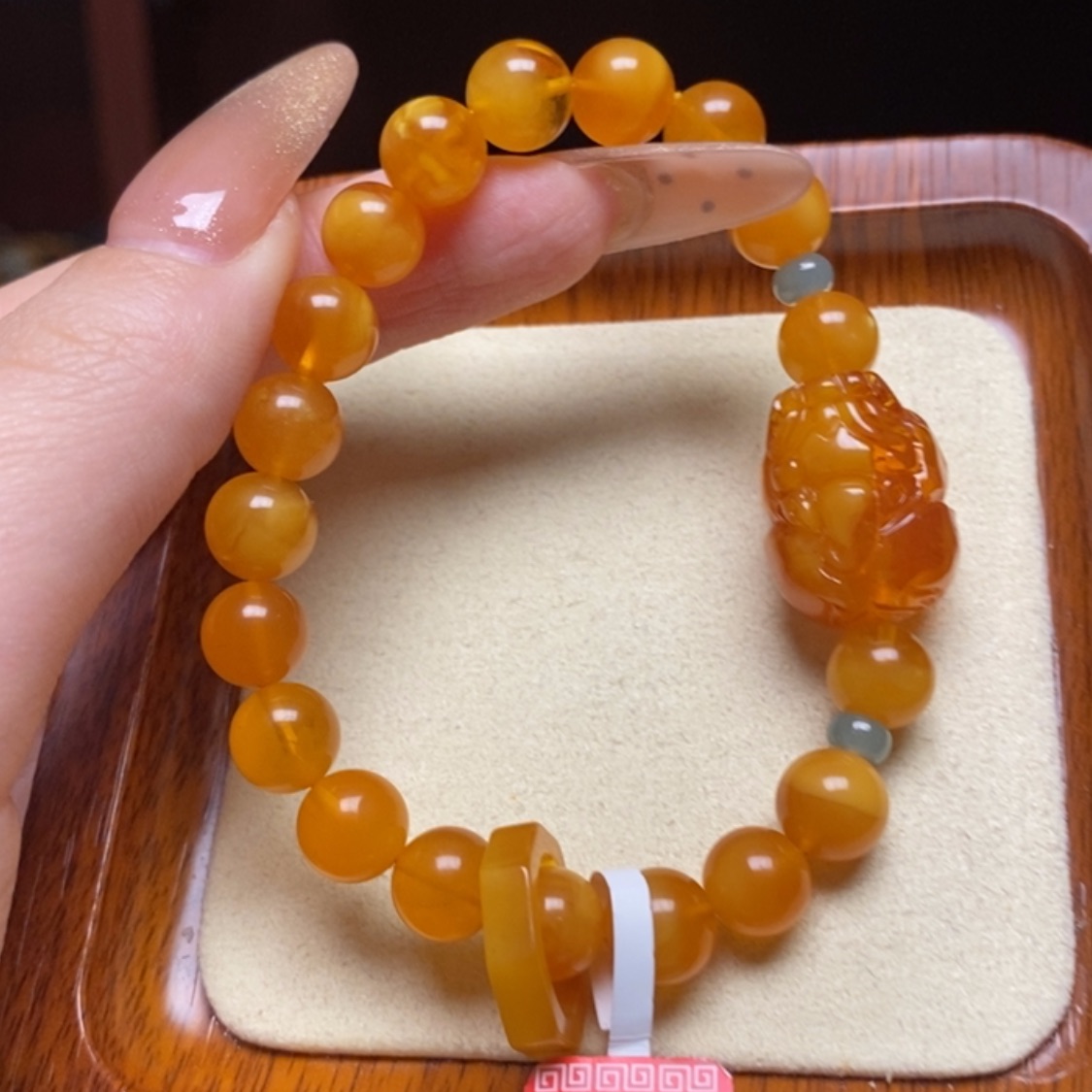 【闪购商品】蜜蜡手链未镶嵌手串