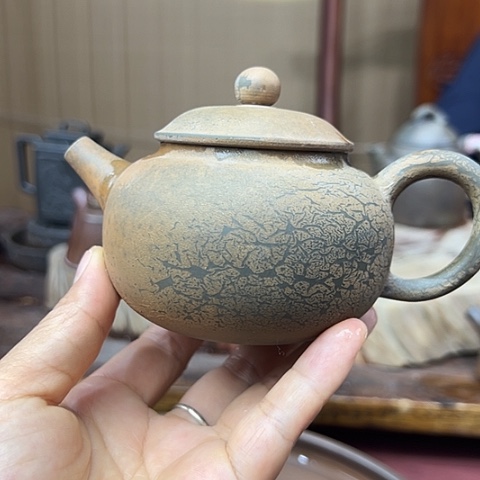 戬谷龙窑柴烧茶壶36