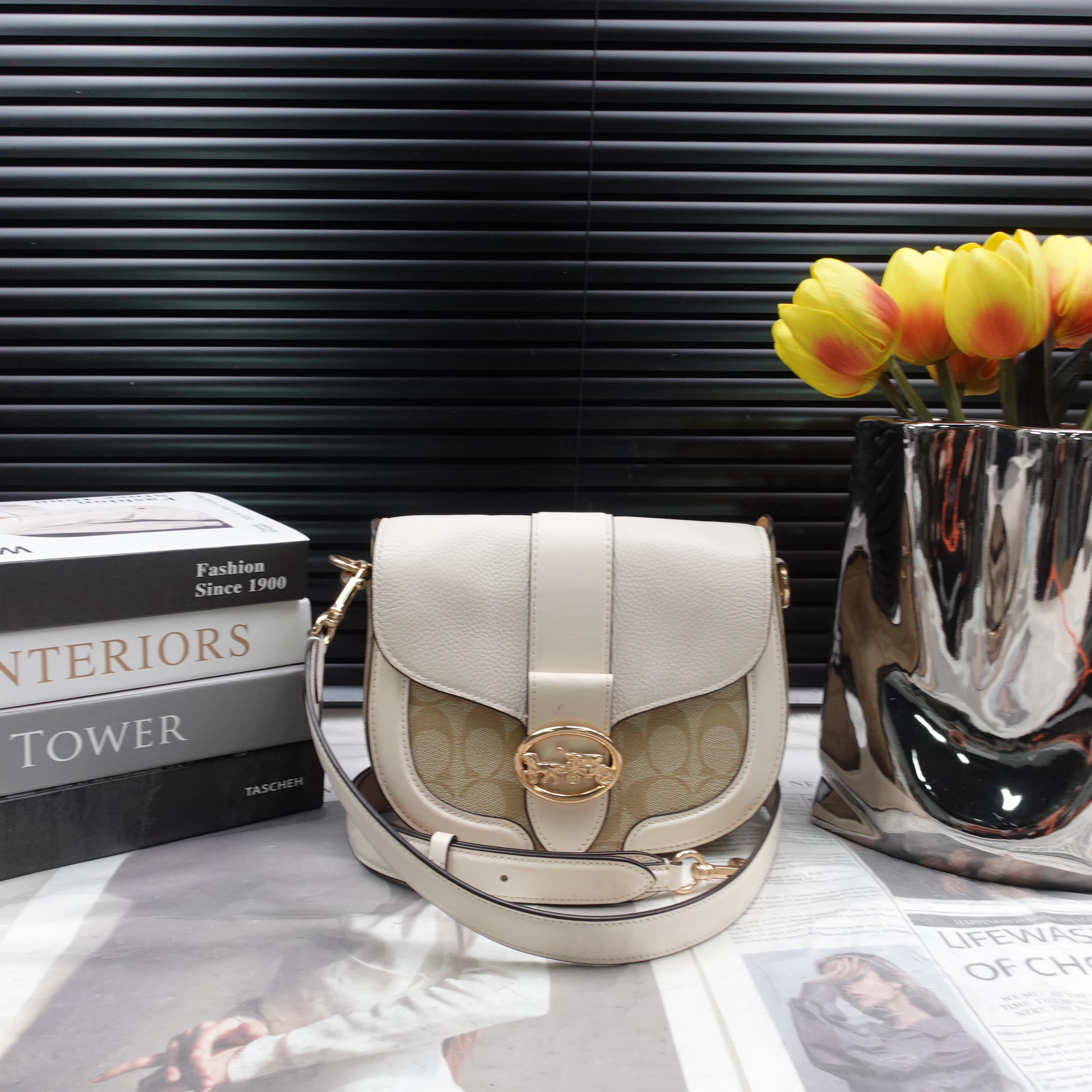 95新 COACH/蔻驰 单肩包/T10335879