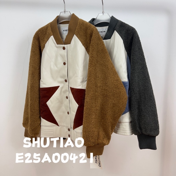 【SHUTIAO】2024秋冬：新款小众设计款外套E25A00421