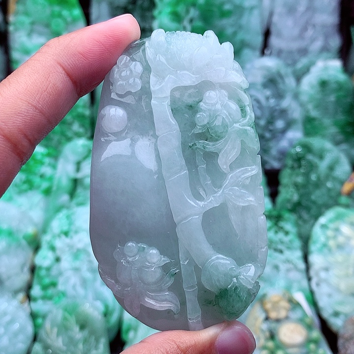 翡翠吊坠(不含链)未镶嵌