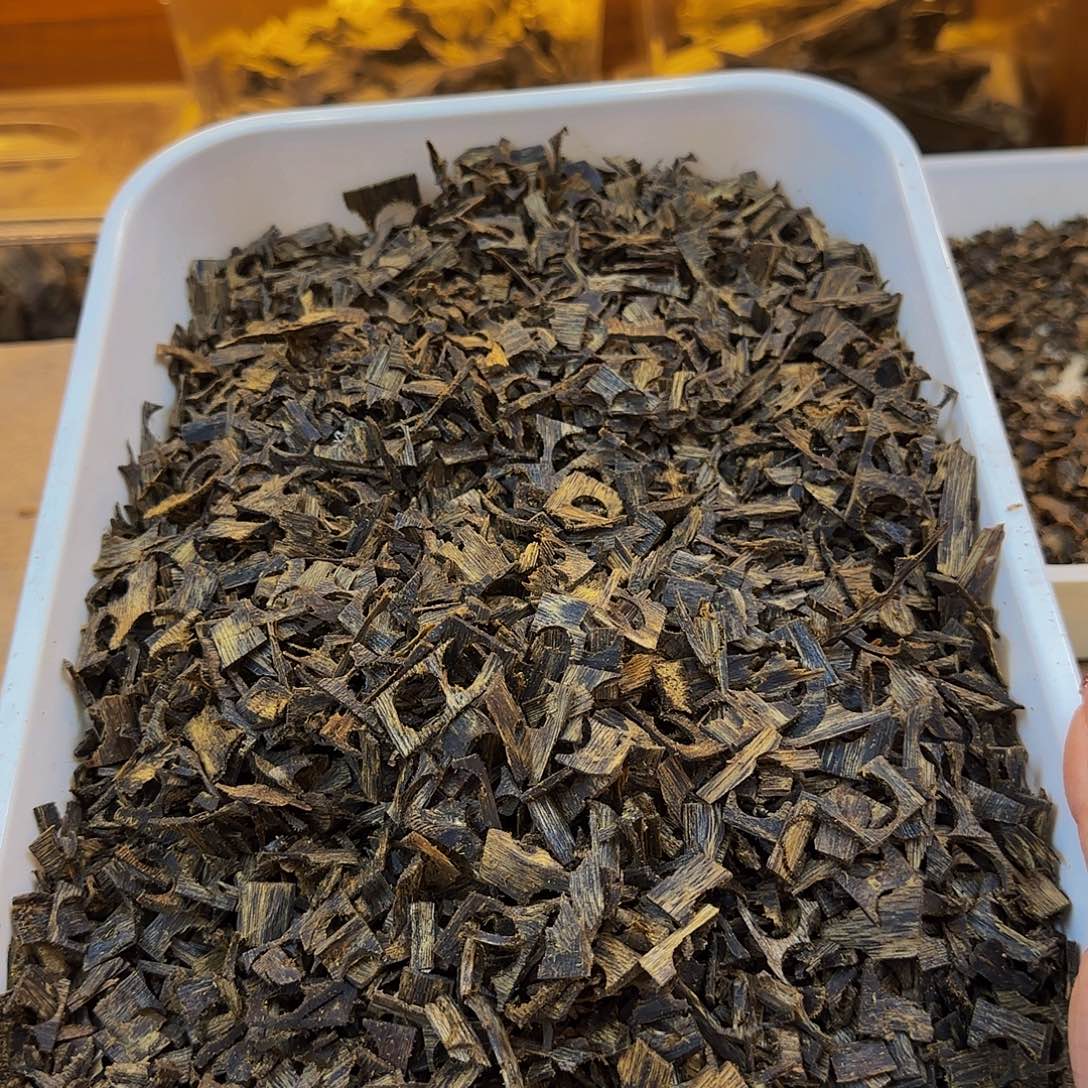 沉香沉香木制品海南沉水皮油车珠料50克