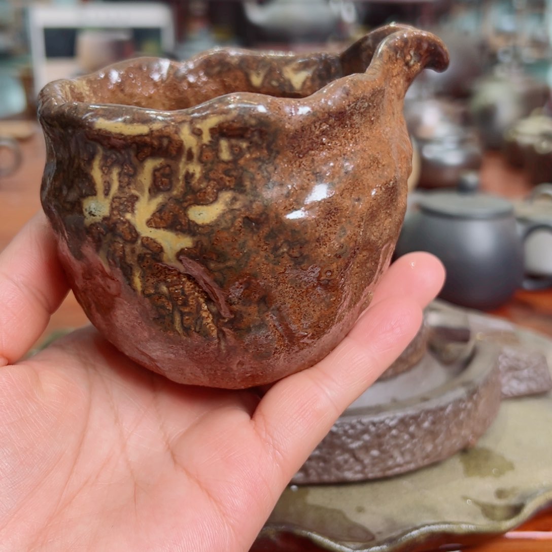 贵台龙窑柴烧茶具44