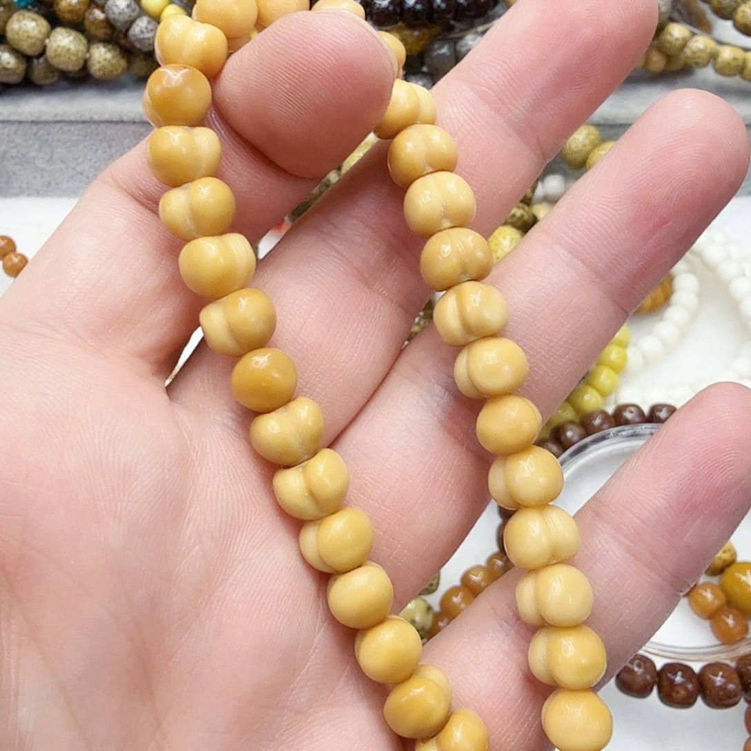 星月菩提手串25龙脊菩提屁桃手持8.5