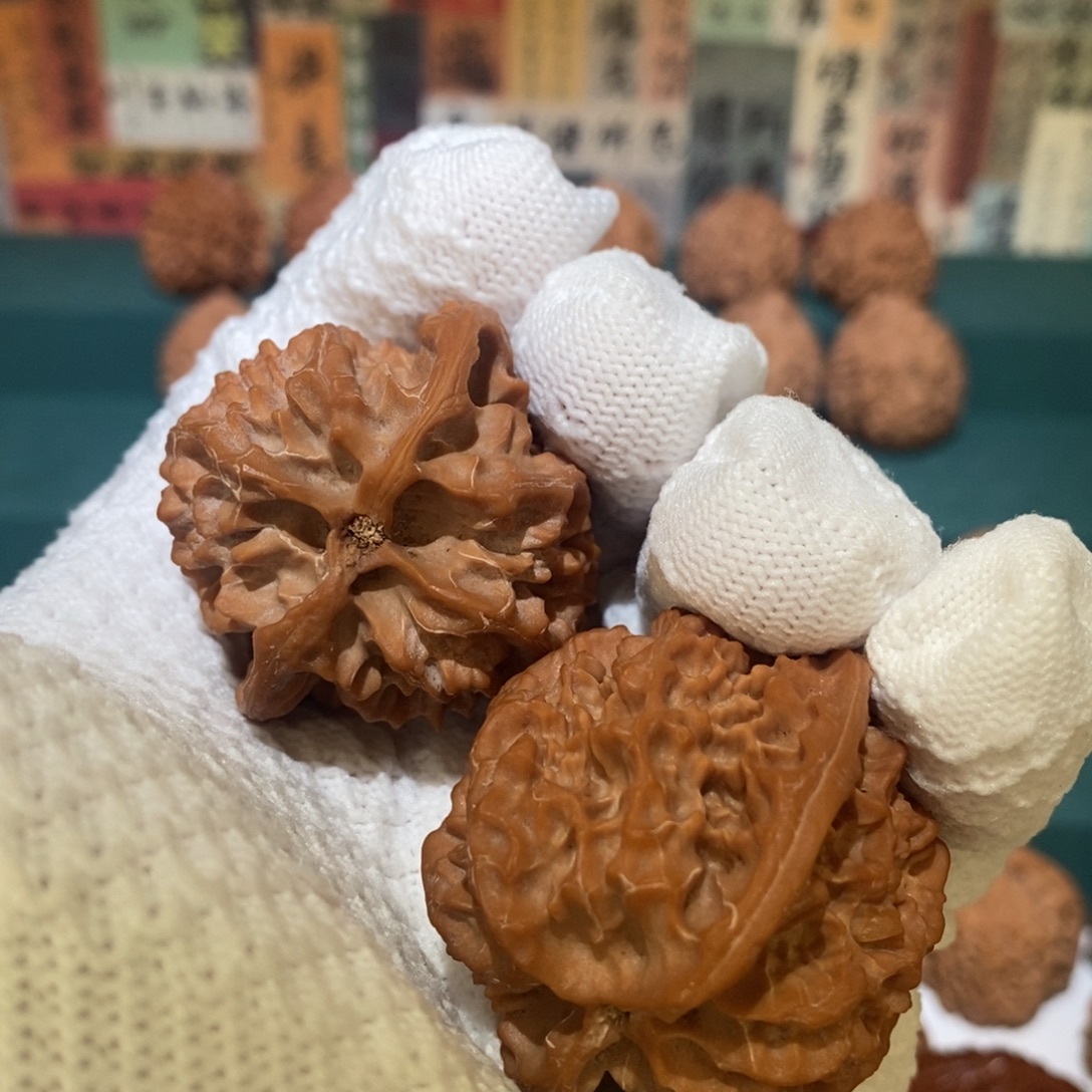 红***蹄文玩核桃把件苹果