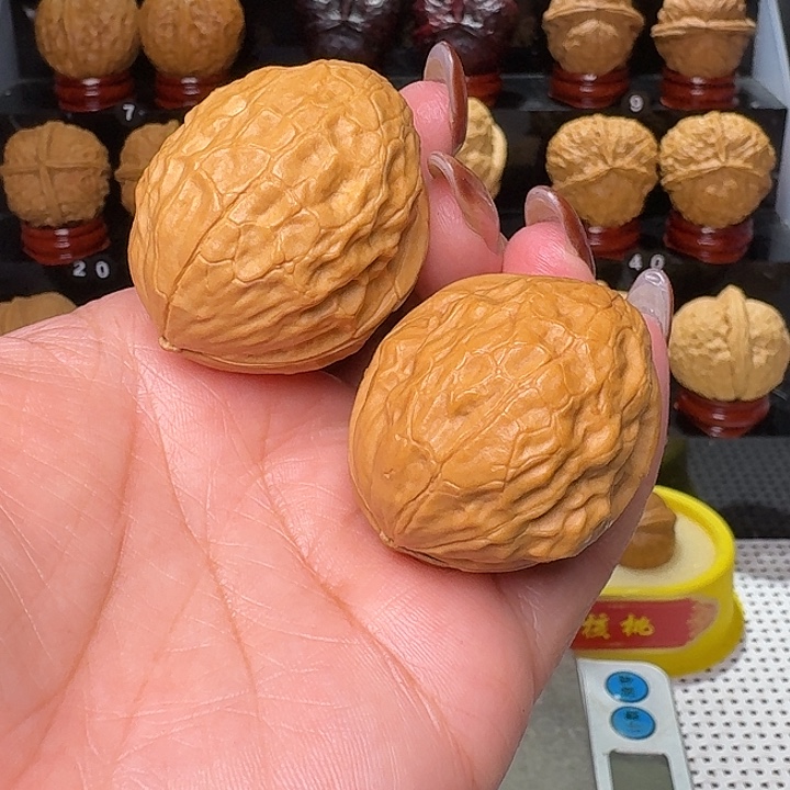 文玩核桃把件玄武金蟾39尺…………100号