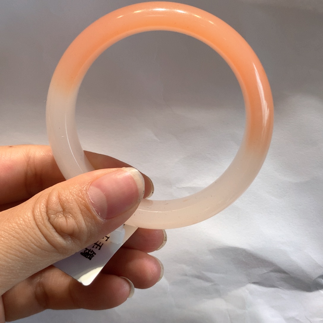 石英质玉（黄龙玉）手镯未镶嵌