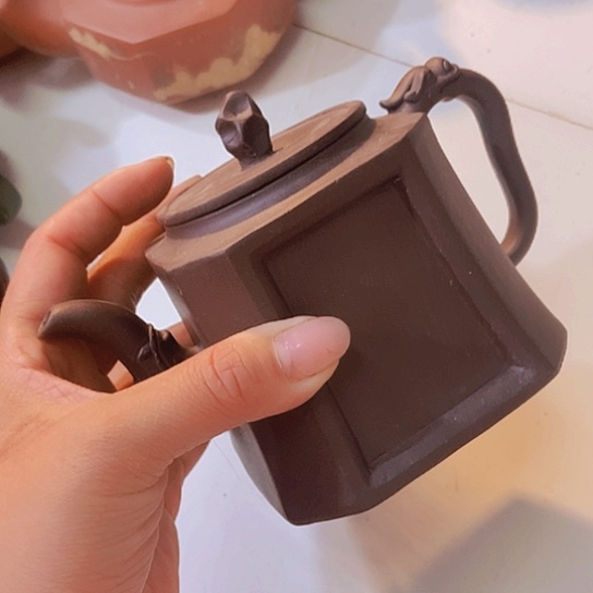 全手工制作宜兴紫砂壶微瑕